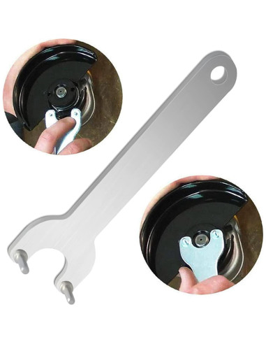 Llave de tuerca metálica para amoladora 4.5" 5" Dewalt Makita