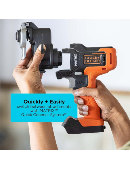 Accesorio Oscilante BLACK+DECKER MATRIX + Estuche 1,36 kg Accesorio Oscilante BLACK+DECKER MATRIX + Estuche 1,36 kg