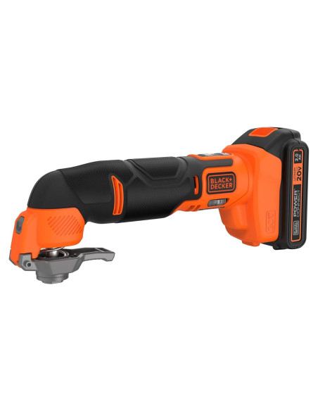 Herramienta Oscilante BLACK+DECKER 20V Inalámbrica 6 Velocidades Herramienta Oscilante BLACK+DECKER 20V Inalámbrica 6 Velocidades