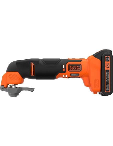 Herramienta Oscilante BLACK+DECKER 20V Inalámbrica 6 Velocidades Herramienta Oscilante BLACK+DECKER 20V Inalámbrica 6 Velocidades