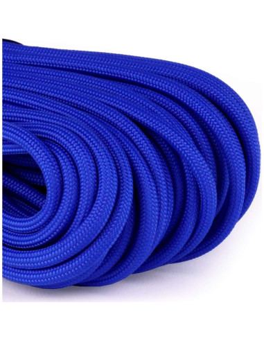 Cuerda Paracord 100m Atwood Rope MFG Azul Real 550 lb