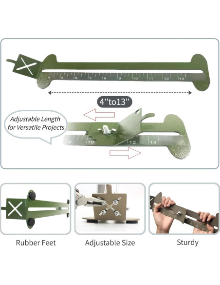Kit de herramientas KOKKOYA para pulseras Paracord Verde Kit de herramientas KOKKOYA para pulseras Paracord Verde