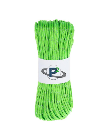 Cuerda Táctica Paracord Planet 30.48m Verde Neón 95lb Cuerda Táctica Paracord Planet 30.48m Verde Neón 95lb