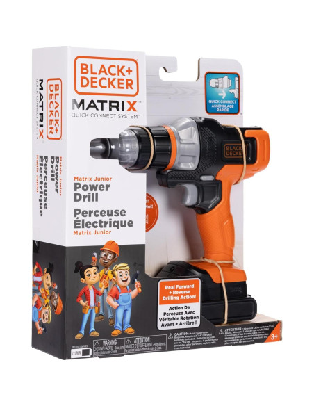 Taladro Matrix Jr. Black+Decker con Sierra de Calar Taladro Matrix Jr. Black+Decker con Sierra de Calar