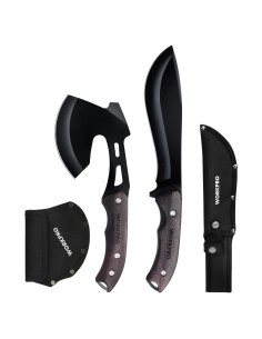 Conjunto Hacha y Cuchillo WORKPRO 25.4 cm y 33.02 cm
