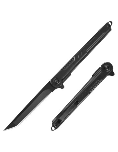 Cuchillo de bolsillo EDC FUNBRO - Hoja Tanto 7.62 cm