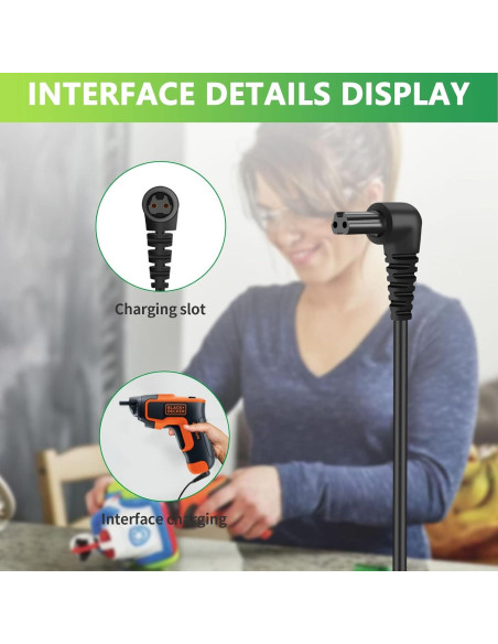 Cargador 10V Czepa para Destornillador Black Decker LI2000 Cargador 10V Czepa para Destornillador Black Decker LI2000