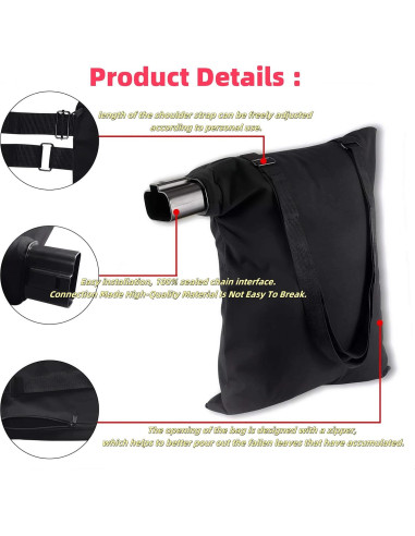 Bolsa de Hojas Duheri 5140125-95 Compatible Black & Decker