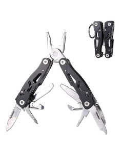 Multiherramienta 14-en-1 Samest Negra Plegable y Portátil