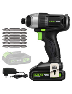 Destornillador de Impacto GALAX PRO 20V Inalámbrico 1.04kg