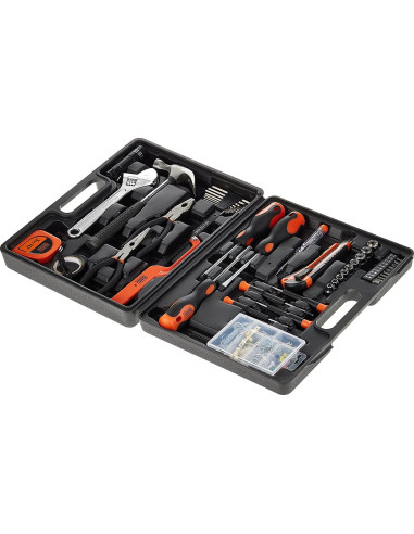 Kit de Herramientas Manual Black+Decker BMT126C 126 Piezas