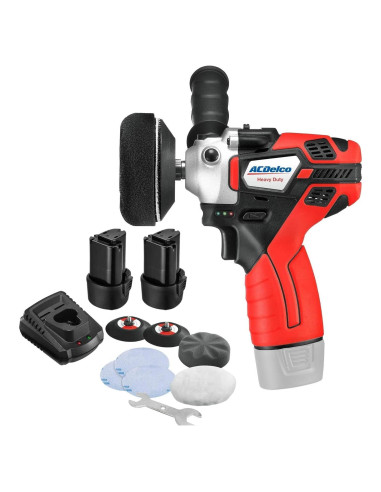 Pulidora Inalámbrica Mini ACDelco ARS1214 12V 3" 2 Velocidades