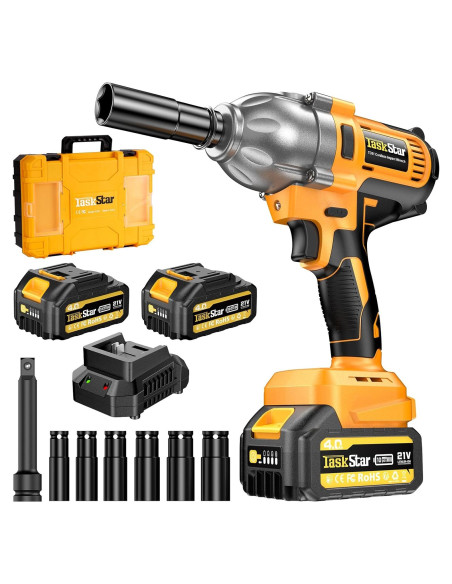Llave de impacto inalámbrica TaskStar 1/2" 1200N-m 21V