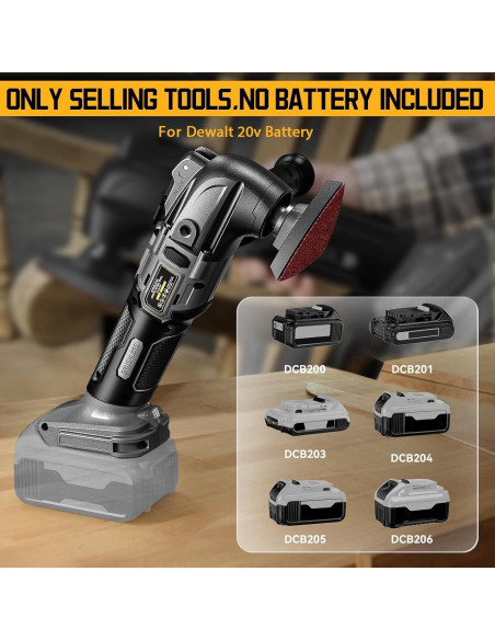Herramienta Oscilante Inalámbrica Dewalt 20V con Accesorios Herramienta Oscilante Inalámbrica Dewalt 20V con Accesorios