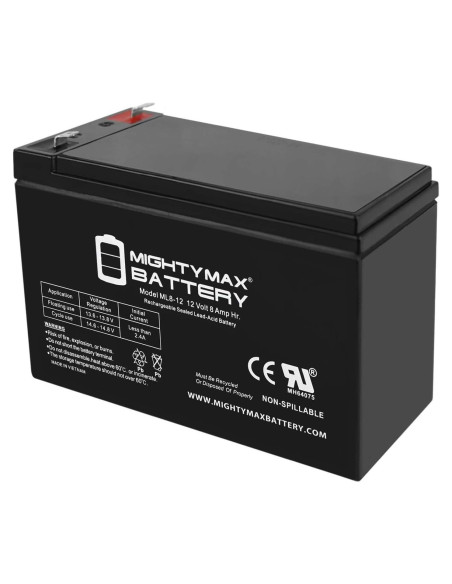 Batería Mighty Max 12V 8Ah para Cortadora de Césped Batería Mighty Max 12V 8Ah para Cortadora de Césped