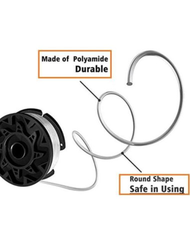 Carrete de Reemplazo AF-100 para Desmalezadora Black y Decker
