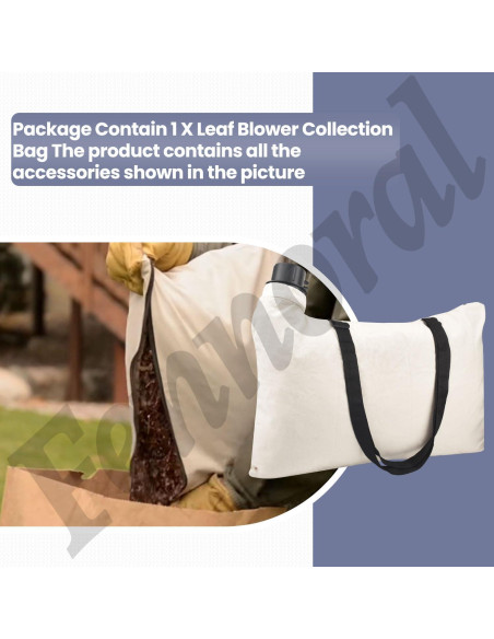 Bolsa de Recolección de Hojas Fennoral FO-BD250-1 Compatible Black & Decker Bolsa de Recolección de Hojas Fennoral FO-BD250-1 Compatible Black & Decker
