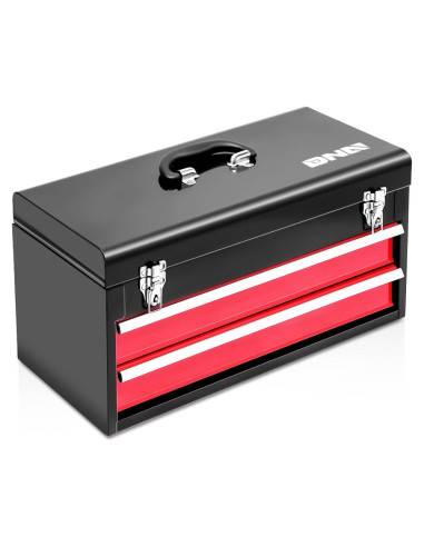 Caja de Herramientas Portátil DNA MOTORING 50.8cm 2 Cajones