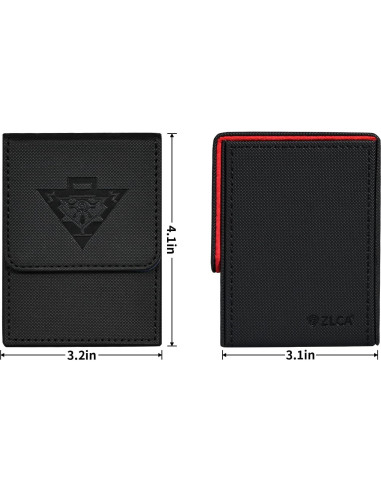 Caja de Barajas ZLCA para YuGiOh con Divisores 100+ Cartas