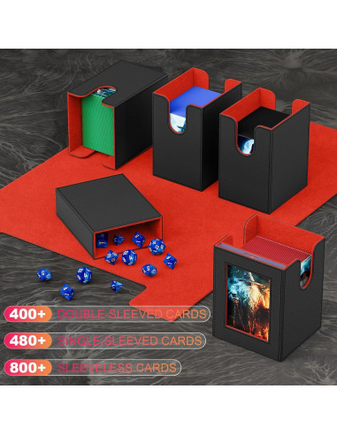 Caja de Barajas Proijeut 5 en 1 para 800+ Cartas