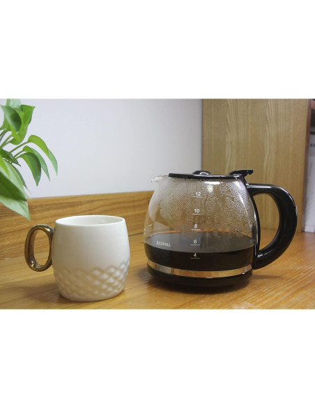 Jarra de café de vidrio 12 tazas CUPALL para Black+Decker Jarra de café de vidrio 12 tazas CUPALL para Black+Decker