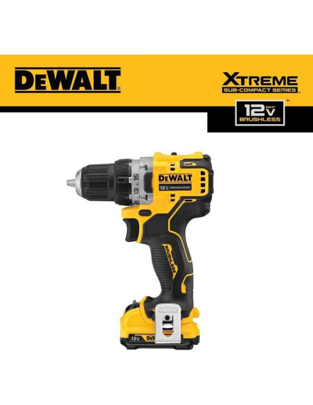 Taladro Atornillador DEWALT DCD701F2 12V Inalámbrico 3/8" Taladro Atornillador DEWALT DCD701F2 12V Inalámbrico 3/8"
