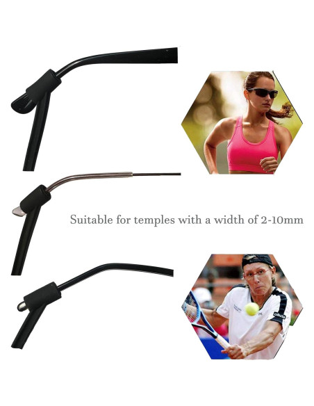 Cordón de Gafas de Silicona UPIONIC 44cm Antideslizante Cordón de Gafas de Silicona UPIONIC 44cm Antideslizante