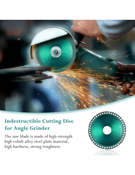 Disco Indestructible Mornajina 115mm 5 Paquetes Verde Disco Indestructible Mornajina 115mm 5 Paquetes Verde
