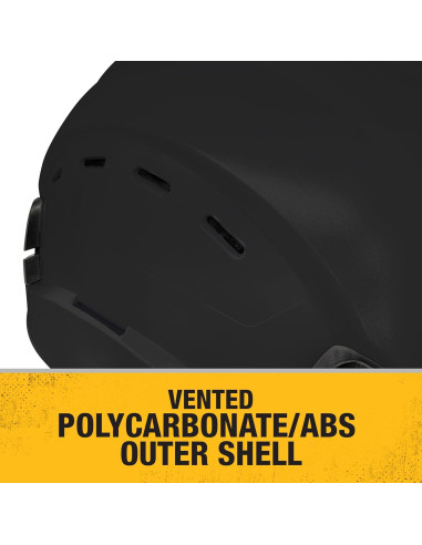 Casco de Seguridad DEWALT DPG22V Ventilado Tipo II Ajuste 4 Puntos