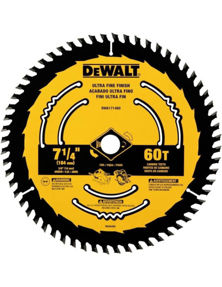 Sierra Circular DEWALT DWA171460 18,42 cm 60 Dientes Madera Sierra Circular DEWALT DWA171460 18,42 cm 60 Dientes Madera