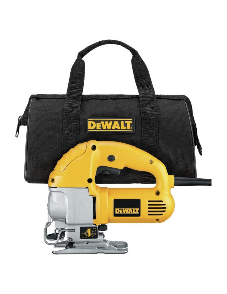 Sierra de Vaivén DEWALT DW317K 5.5A con Velocidad Variable Sierra de Vaivén DEWALT DW317K 5.5A con Velocidad Variable
