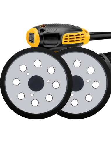 Paquete de 2 almohadillas de lijado 5" Dewalt DW421 DW422
