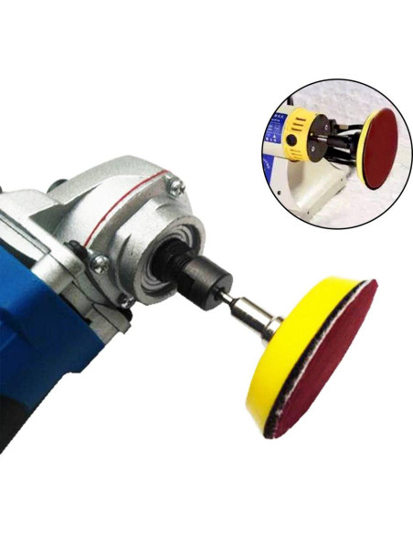 Kit de Lijado Coceca 100pcs 50mm con Discos y Almohadilla Kit de Lijado Coceca 100pcs 50mm con Discos y Almohadilla
