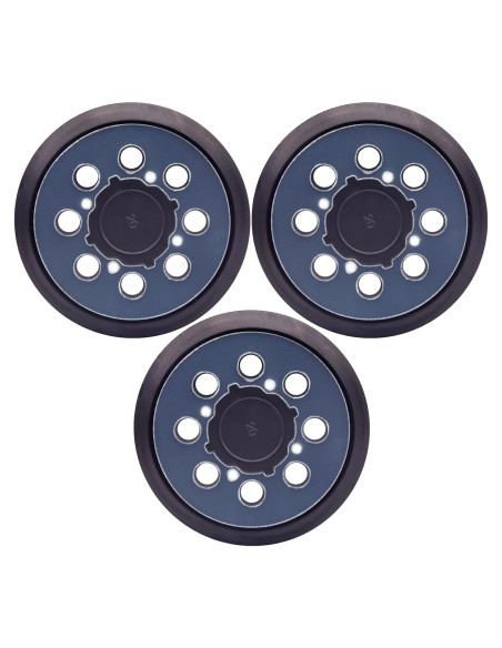 Paquete de 3 almohadillas Dewalt 12,7 cm para lijadora Paquete de 3 almohadillas Dewalt 12,7 cm para lijadora