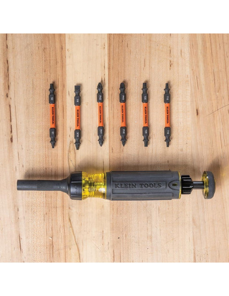 Destornillador Klein Tools 13 en 1 con bits de impacto Destornillador Klein Tools 13 en 1 con bits de impacto