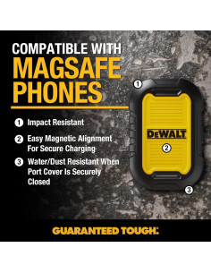Batería Portátil Inalámbrica DEWALT 5000mAh Carga Rápida 2