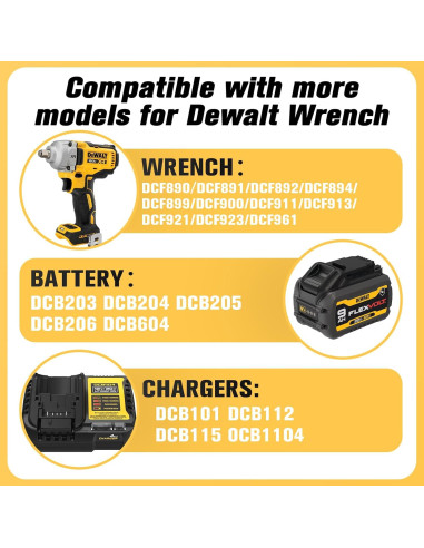 Funda Impermeable HOSOCASE para Llave Dewalt 1/2"