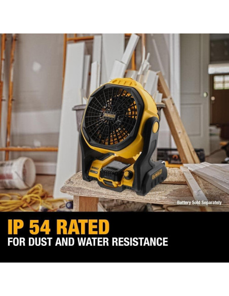 Ventilador Portátil Dewalt 20V MAX Sin Cable DCE512B Ventilador Portátil Dewalt 20V MAX Sin Cable DCE512B