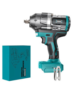 Llave de impacto inalámbrica DIYtoolifz 1/2" 1200 N.m