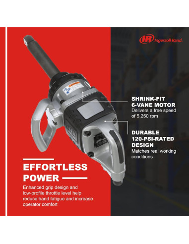 Llave de Impacto Neumática Ingersoll Rand 285B-6 1" 15,24 cm