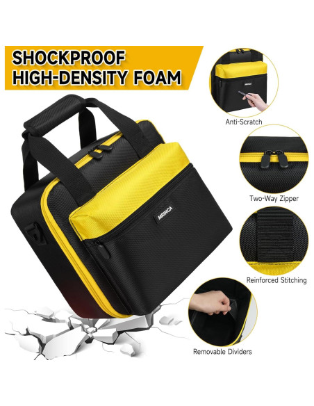 Funda para Destornillador de Impacto MRINCA 26.9x17.8cm Funda para Destornillador de Impacto MRINCA 26.9x17.8cm