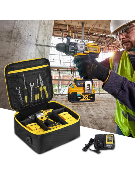 Funda para Destornillador de Impacto MRINCA 26.9x17.8cm Funda para Destornillador de Impacto MRINCA 26.9x17.8cm