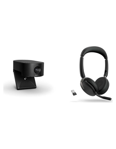 Paquete Jabra PanaCast 20 + Evolve2 65 Flex Auriculares
