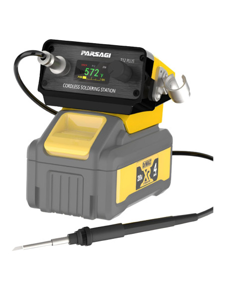 Estación de Soldadura Dewalt 20V T12 PLUS Temperatura Ajustable Estación de Soldadura Dewalt 20V T12 PLUS Temperatura Ajustable