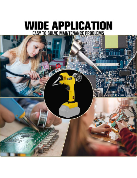 Kit Soldador Inalámbrico RexLeLXB 30W para Dewalt 20V Kit Soldador Inalámbrico RexLeLXB 30W para Dewalt 20V