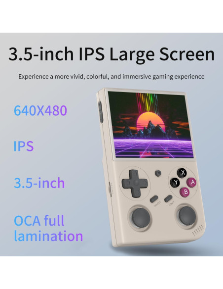 Consola de Juegos Portátil DREAMHAX G350, Pantalla IPS 3.5" Consola de Juegos Portátil DREAMHAX G350, Pantalla IPS 3.5"