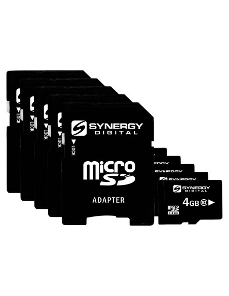 Tarjeta de Memoria Micro SDHC 4GB Synergy Digital Clase 10 Tarjeta de Memoria Micro SDHC 4GB Synergy Digital Clase 10