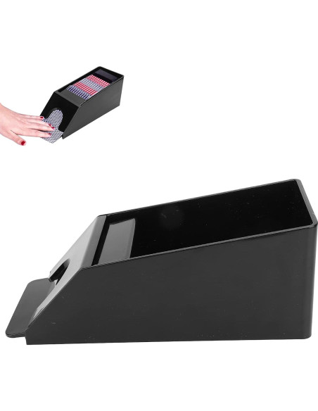 Barajador de Cartas Pissente Manual 1-6 Barajas Negro Barajador de Cartas Pissente Manual 1-6 Barajas Negro