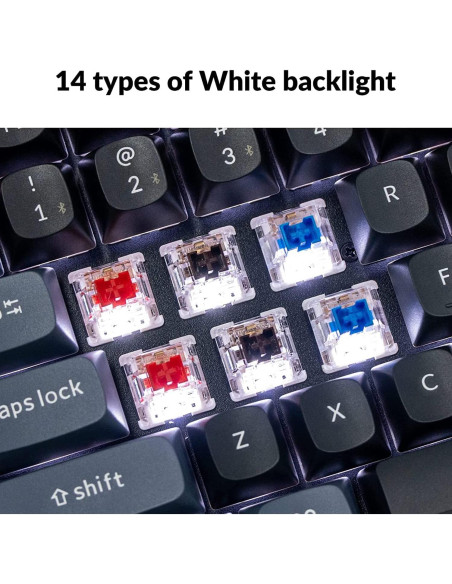 Teclado Mecánico Inalámbrico Keychron K10 Pro 108 Teclas Retroiluminado Teclado Mecánico Inalámbrico Keychron K10 Pro 108 Teclas Retroiluminado