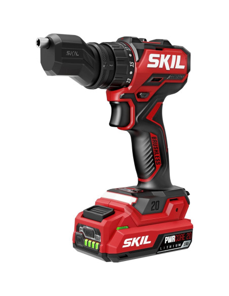 Taladro Driver SKIL 20V Multi-Cabezal Compacto Kit Taladro Driver SKIL 20V Multi-Cabezal Compacto Kit